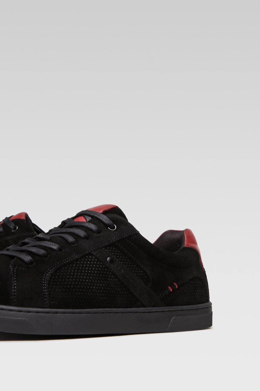 Półbuty Cesare Cave MI07-B176-B03-08 Czarny