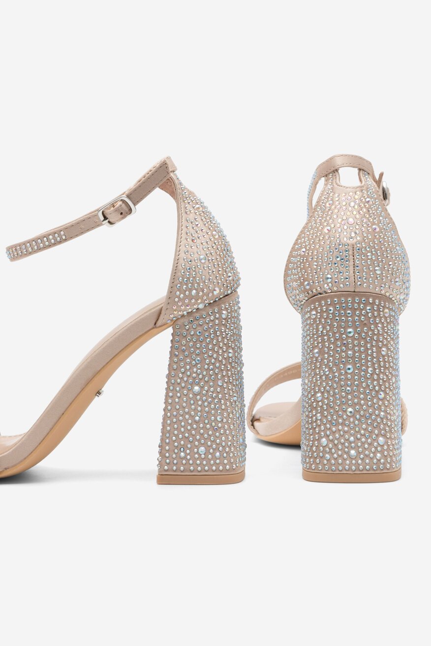 Sandały DeeZee LOVE AGAIN KL-F3496-1 Złoty