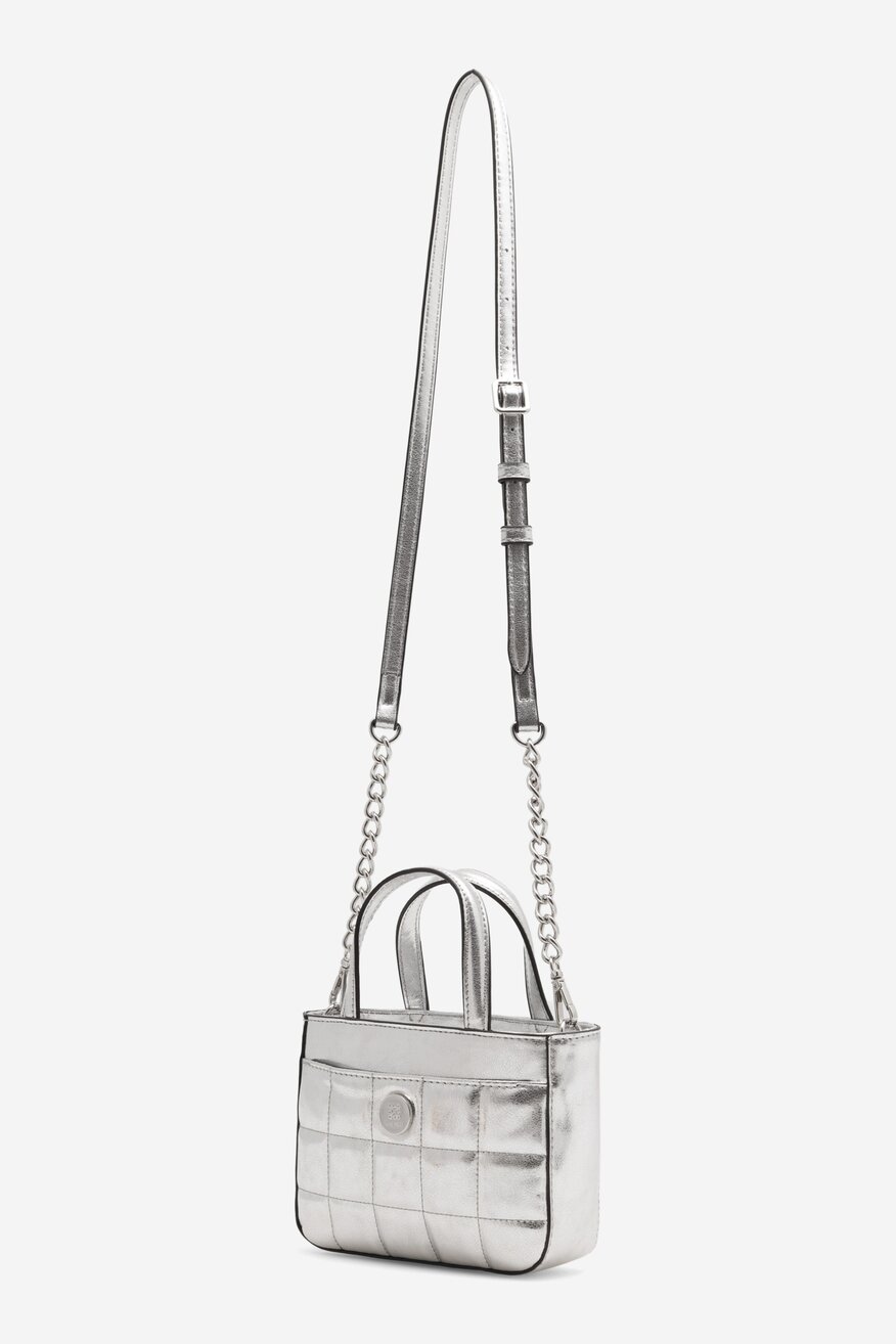 Torebka NINE WEST HOLDEN NYM135277 Srebrny