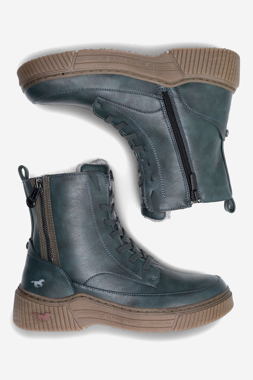 Trzewiki Mustang 1436-604 Granatowy