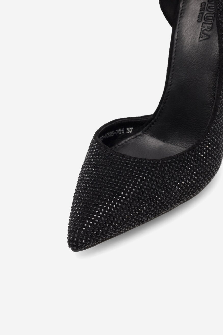 Czółenka Badura LUGO-V325-701 Czarny