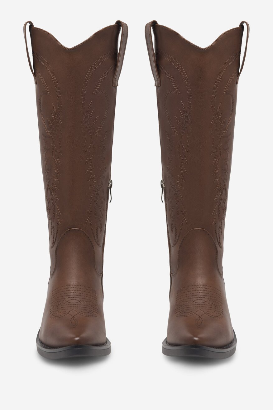 Kozaki Jenny Fairy GAJA HY236891-10A Brązowy