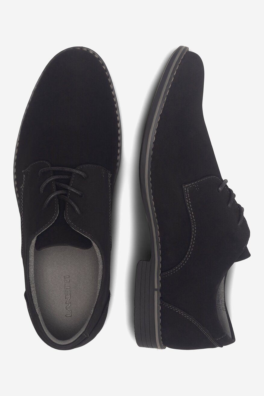 Półbuty Lanetti M16SS025-30 Czarny