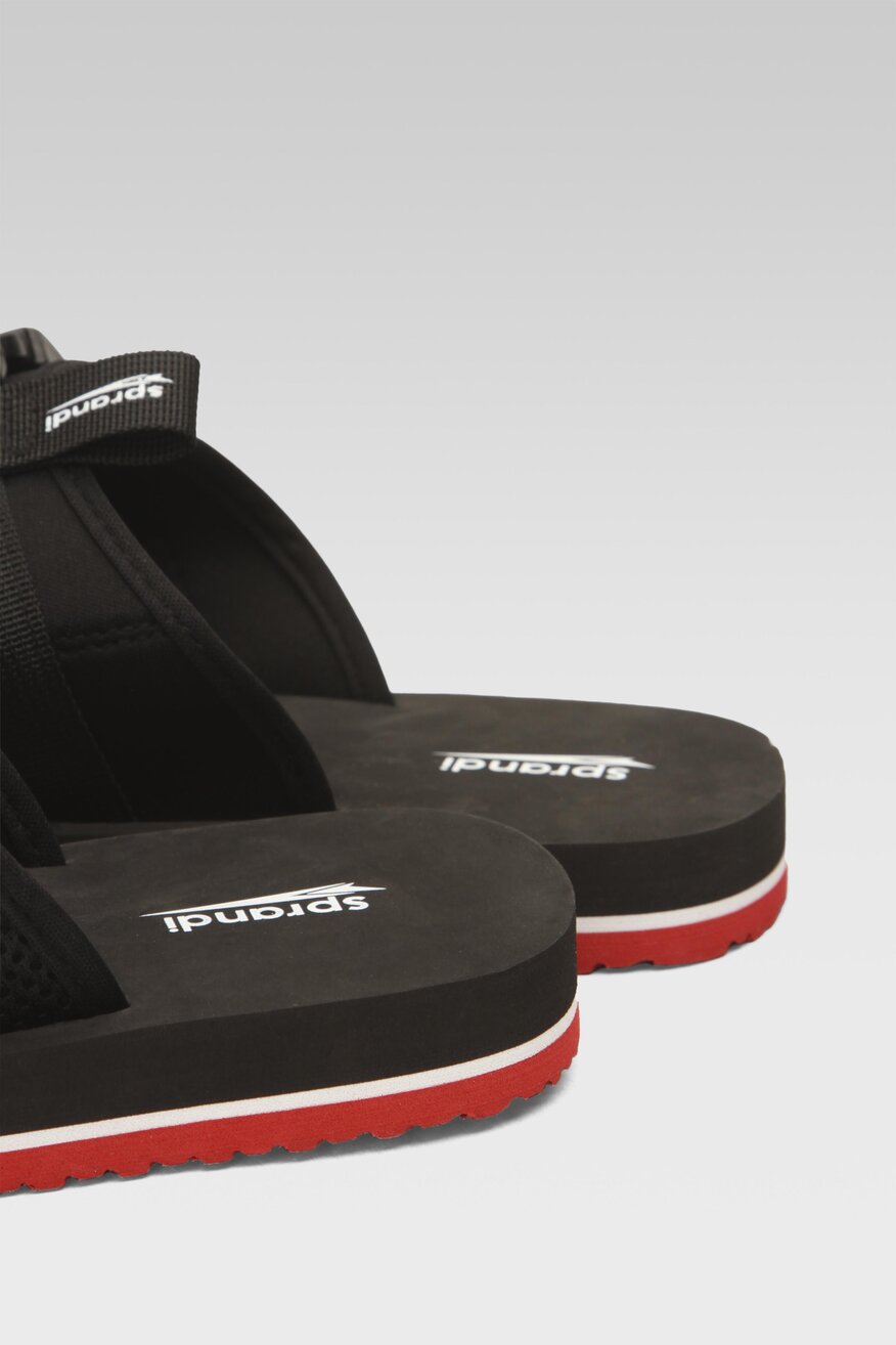 Klapki basenowe Sprandi M0514-1 Czarny