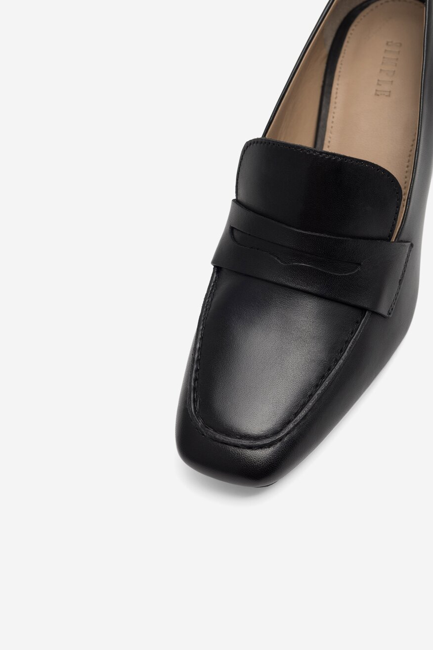 Półbuty SIMPLE MALAGA-104676 Czarny