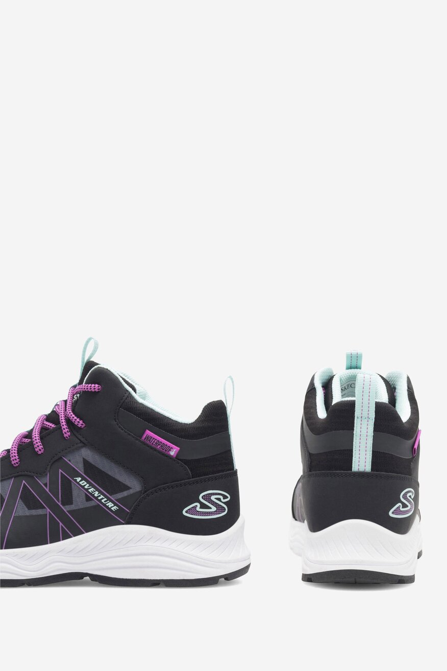 Trzewiki Skechers ADVENTURE BLITZ 303417L BKAQ Czarny