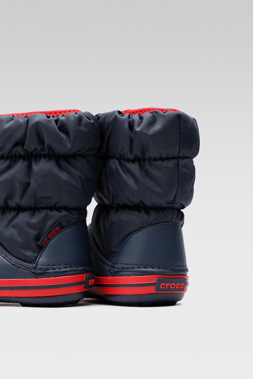 Kozaki Crocs WINTER PUFF BOOT T 14613-485 Granatowy