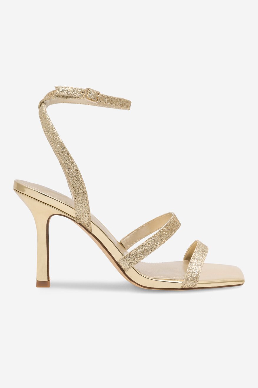 Sandały MARC FISHER F-DERIC3 GOL02 Złoty
