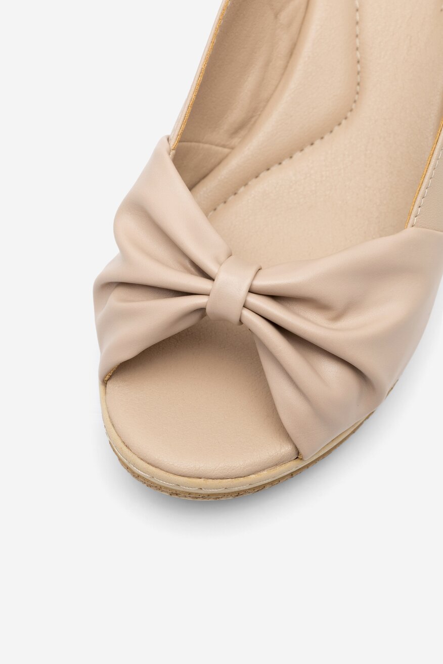 Sandały Sarah Karen EST-L86-02 Beżowy