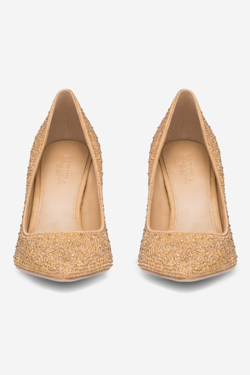 Czółenka Badura EMMA-V1360-08 Złoty