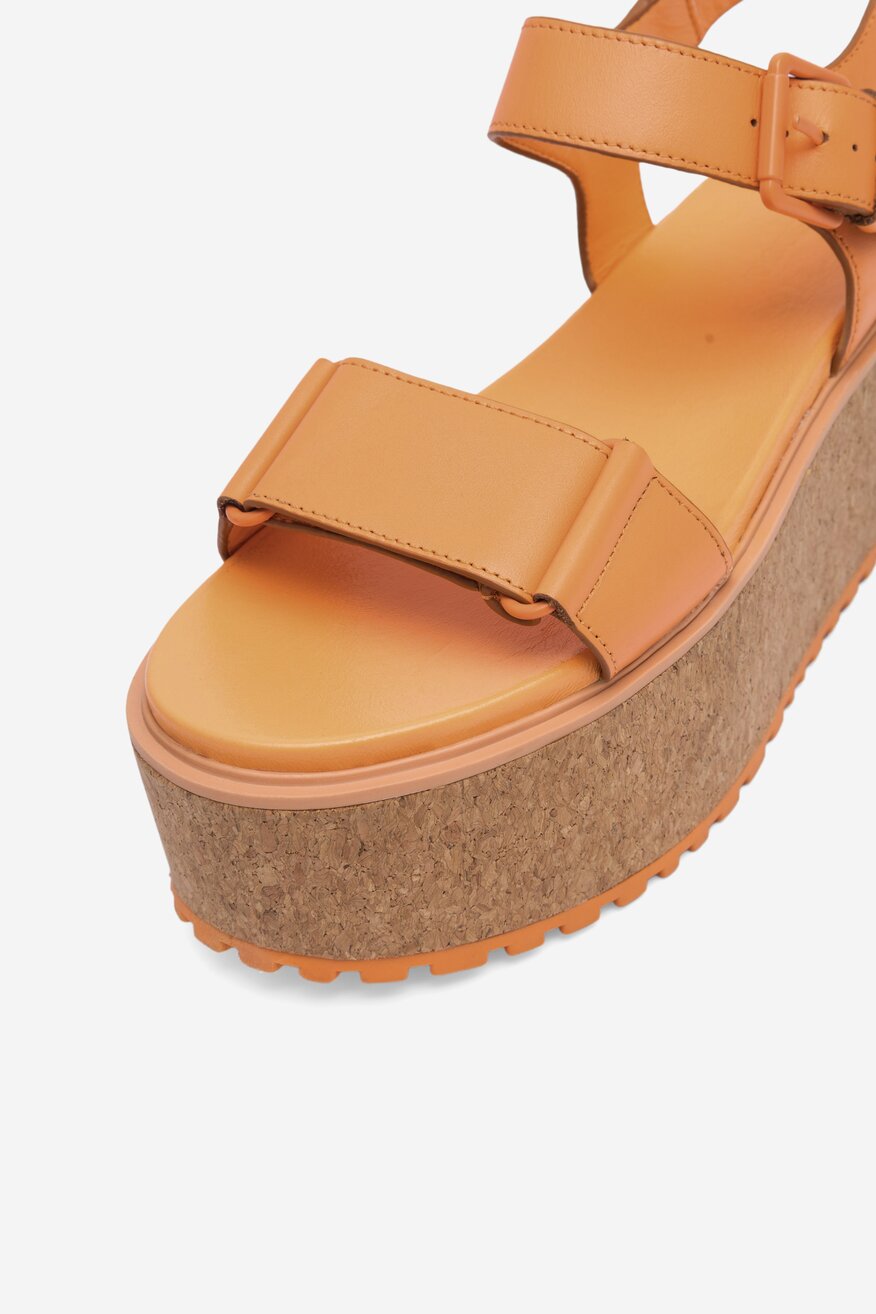 Sandały Lasocki WYL3440-1Z Pomarańczowy