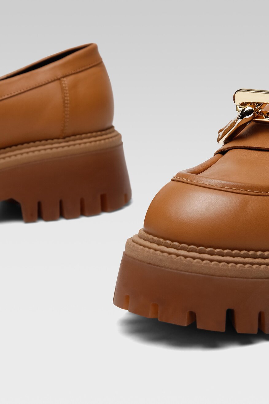 Półbuty Gino Rossi 8040 Camel