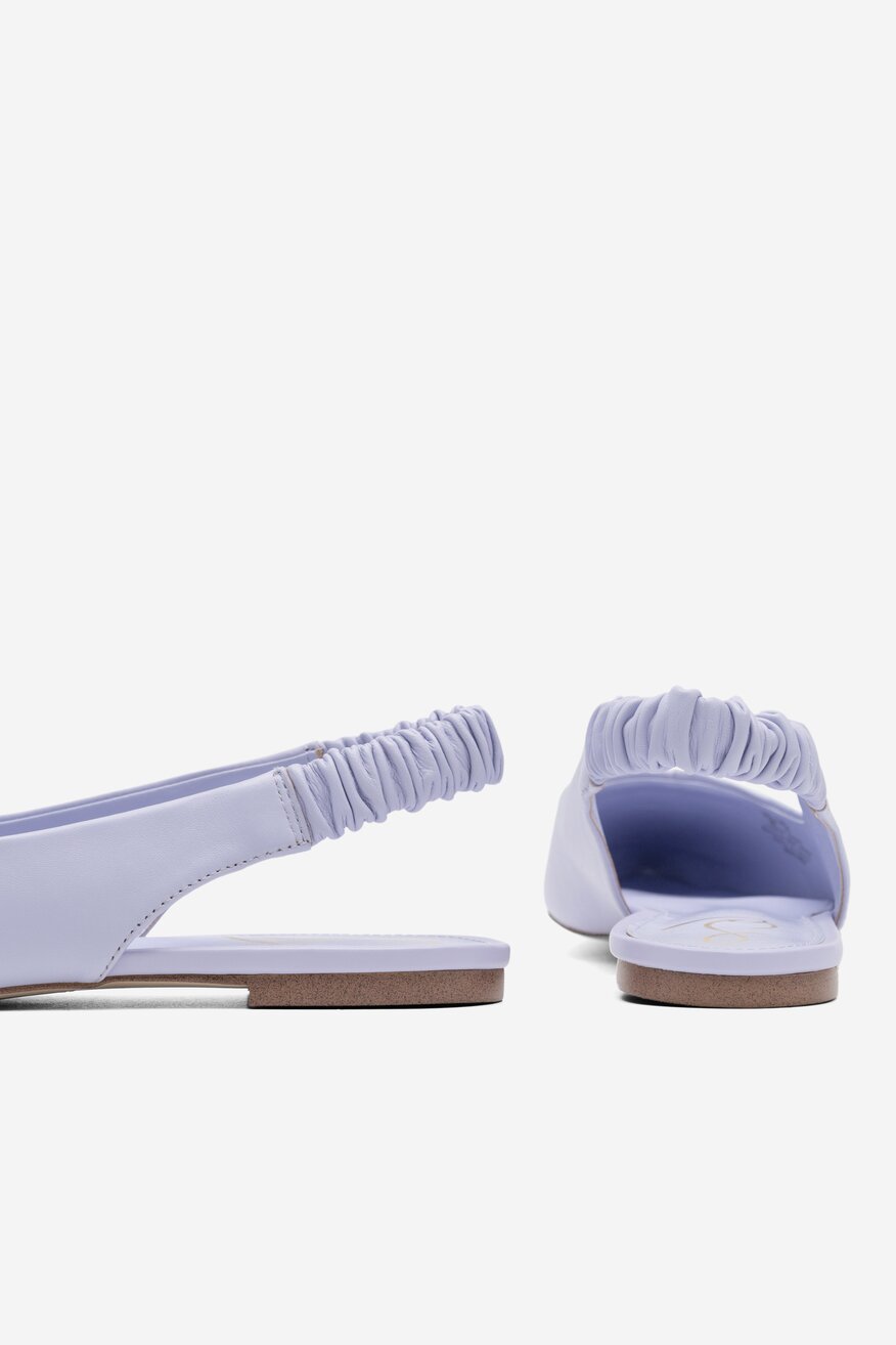 Baleriny SAM EDELMAN I0349L1500 Fioletowy jasny