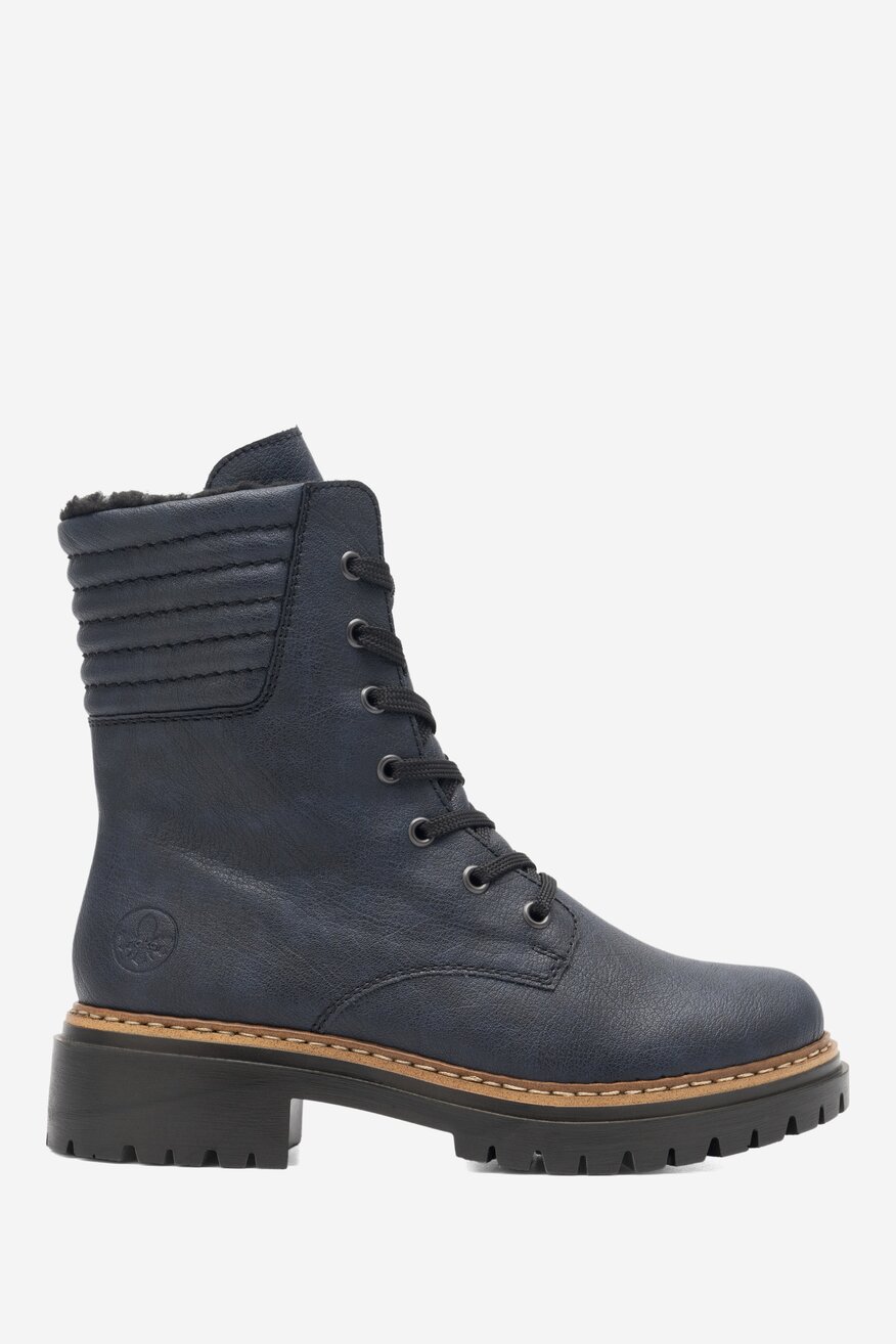 Trzewiki Rieker 72600-14 Granatowy