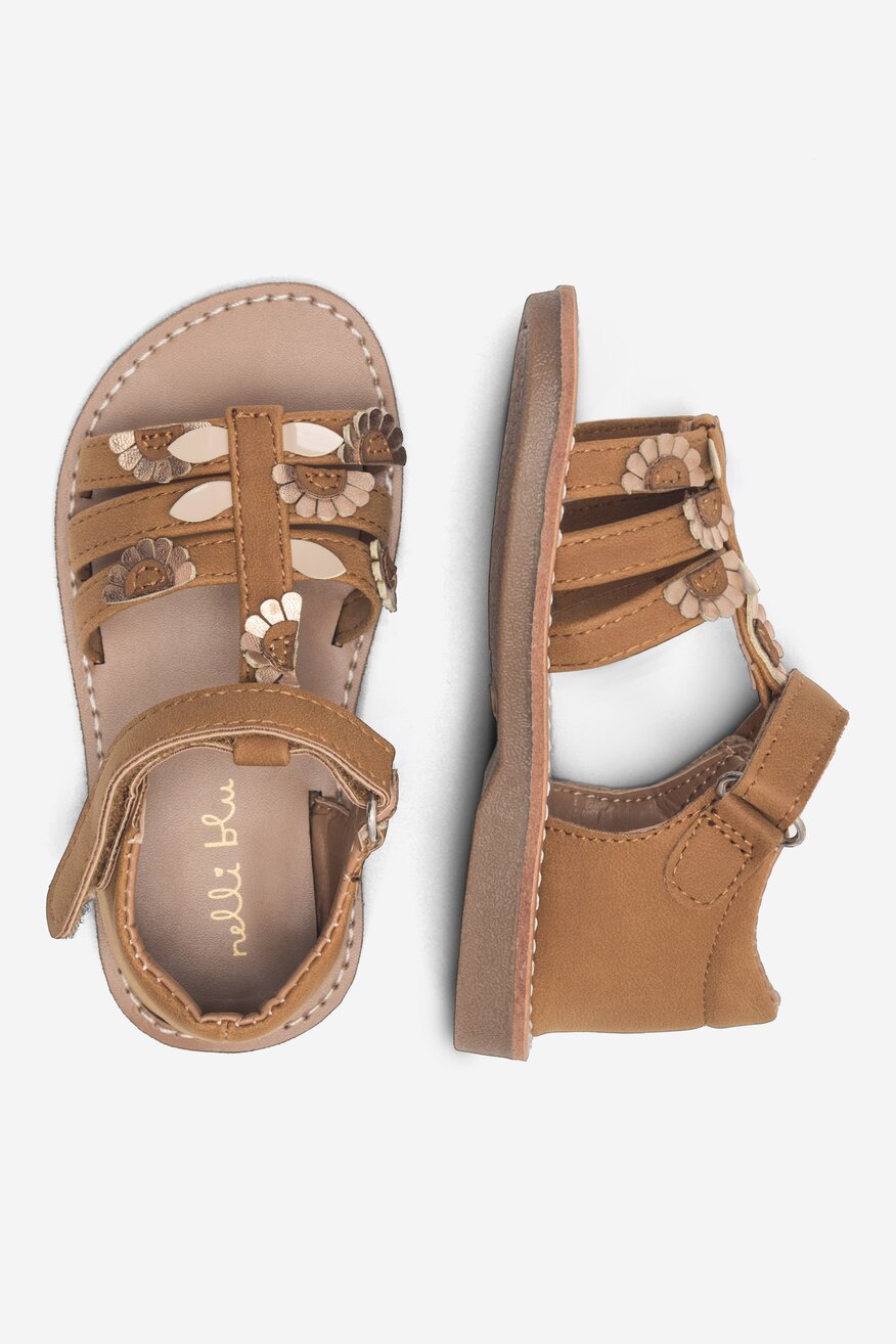 Sandały Nelli Blu CM220804-6 Brązowy