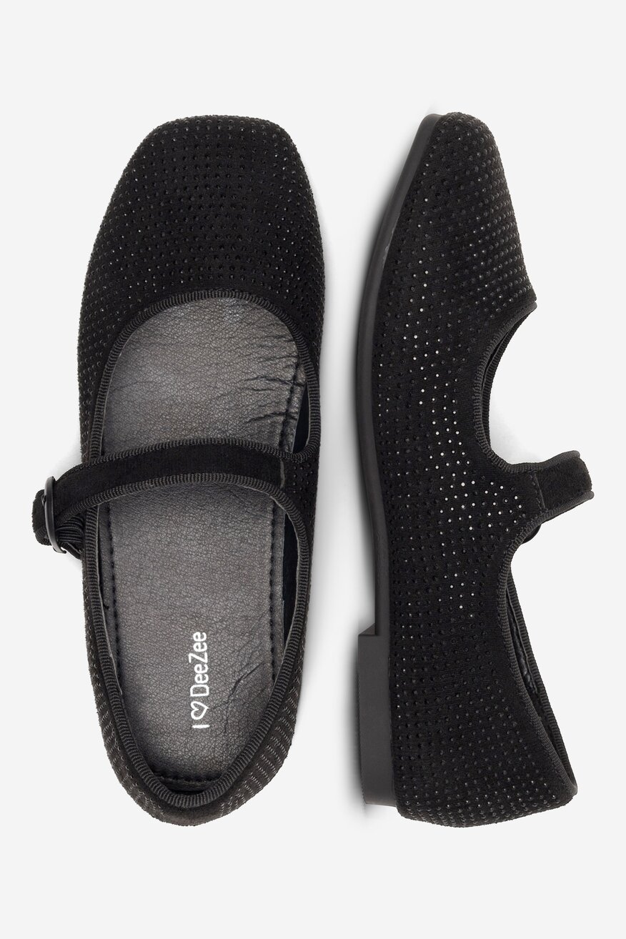 Baleriny DeeZee CM220714-18 Czarny