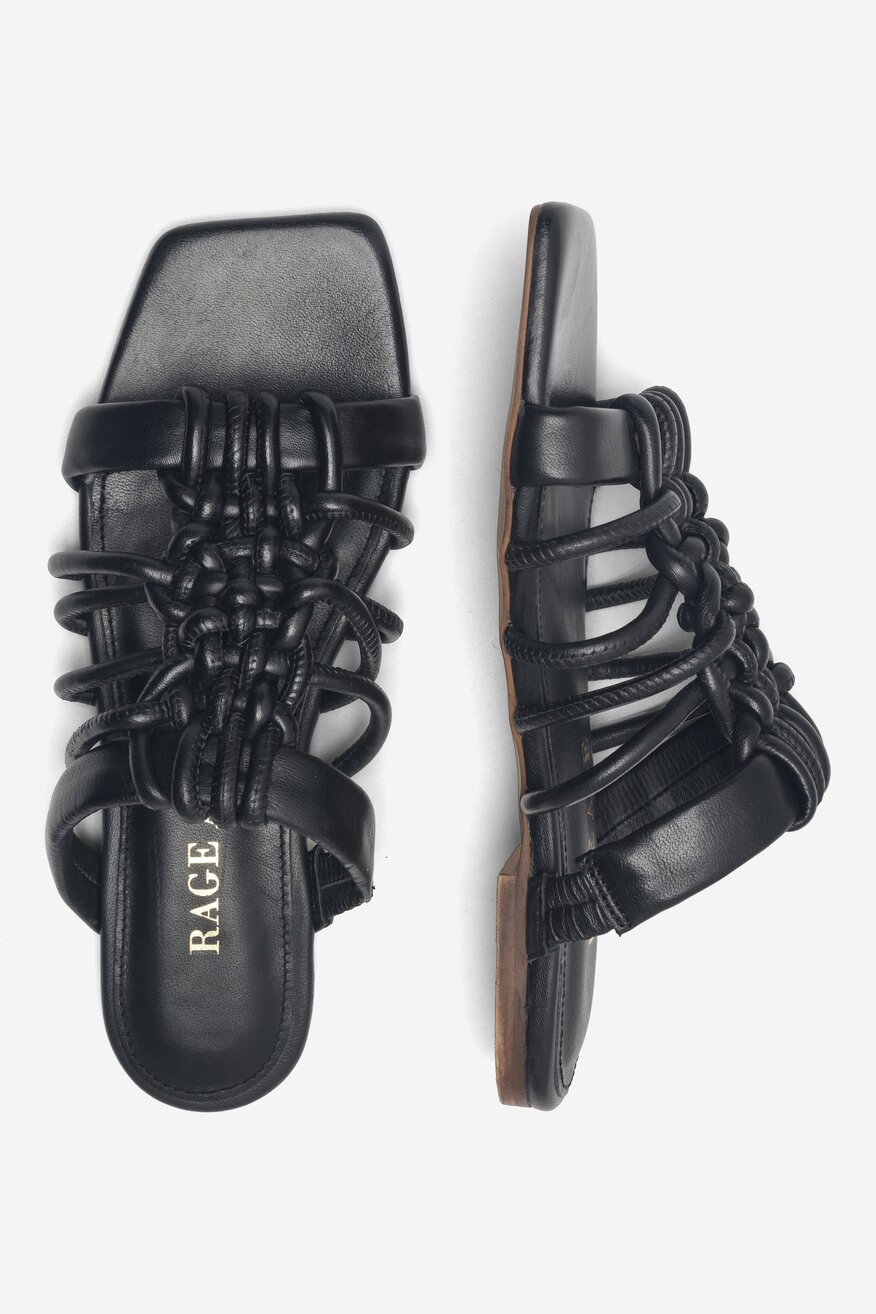 Klapki RAGE AGE VANNES-107303 Czarny