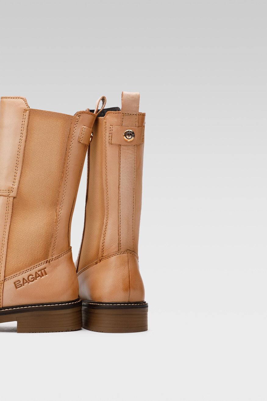 Botki BAGATT D31-A9C35-1000-5300 Beżowy
