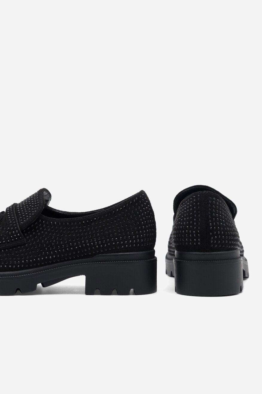 Półbuty DeeZee CS5129-24 Czarny