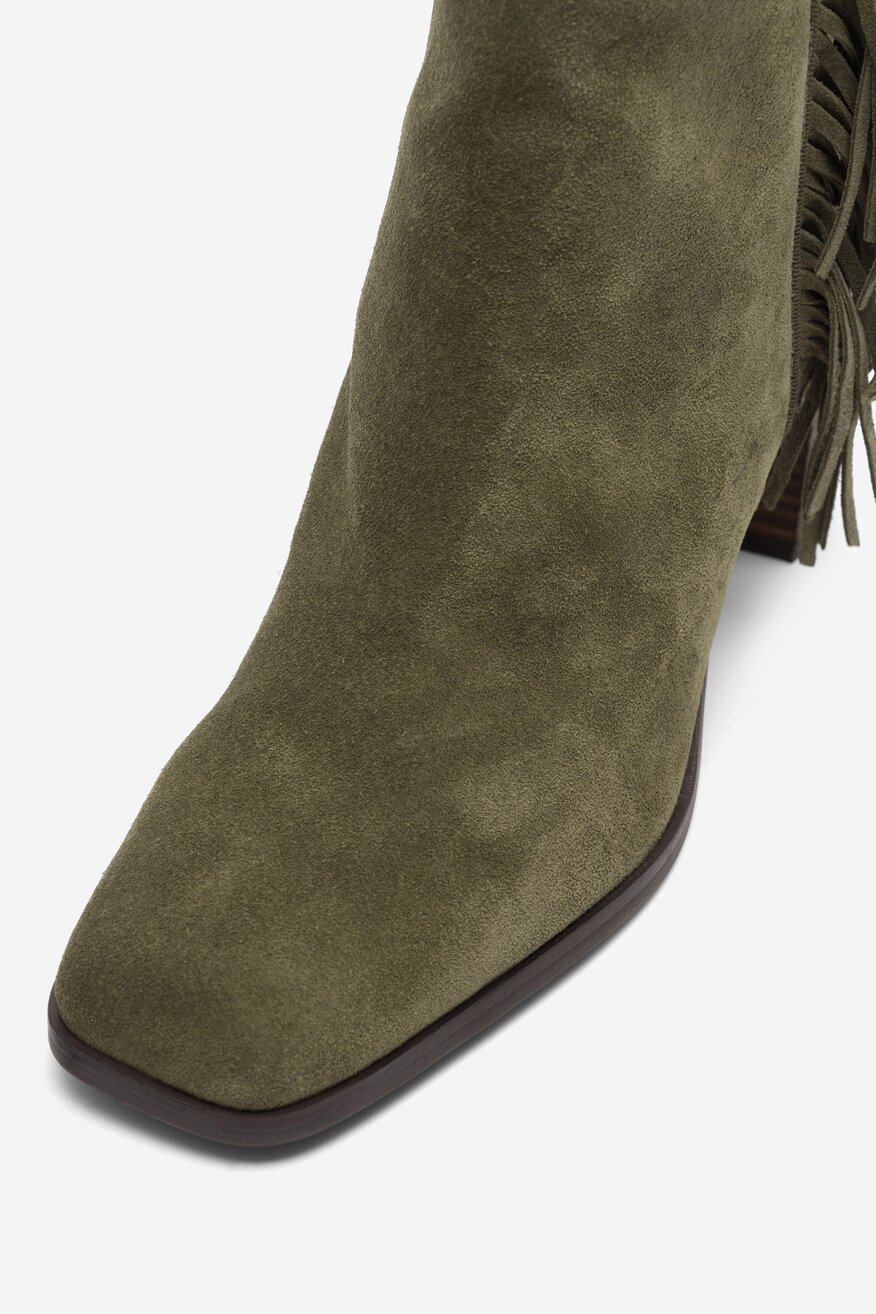 Botki SAM EDELMAN H8030L2300 Zielony ciemny