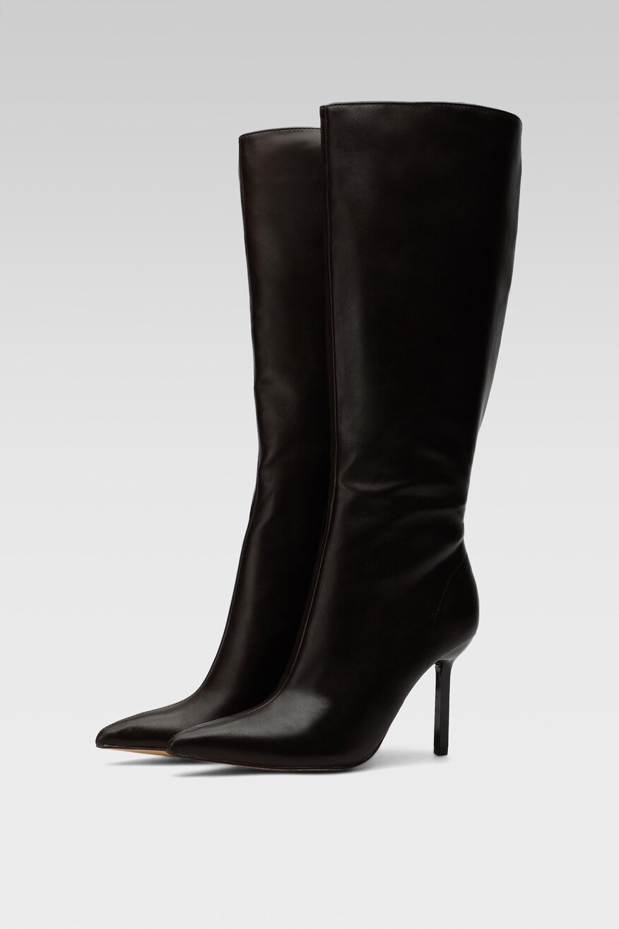 Kozaki DeeZee LS5872-02 Brązowy ciemny