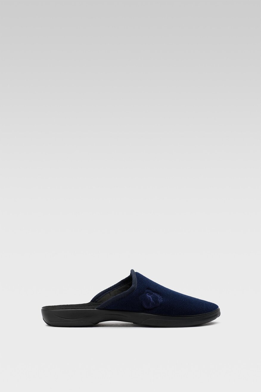Kapcie Home&Relax 020/TROPIC Granatowy