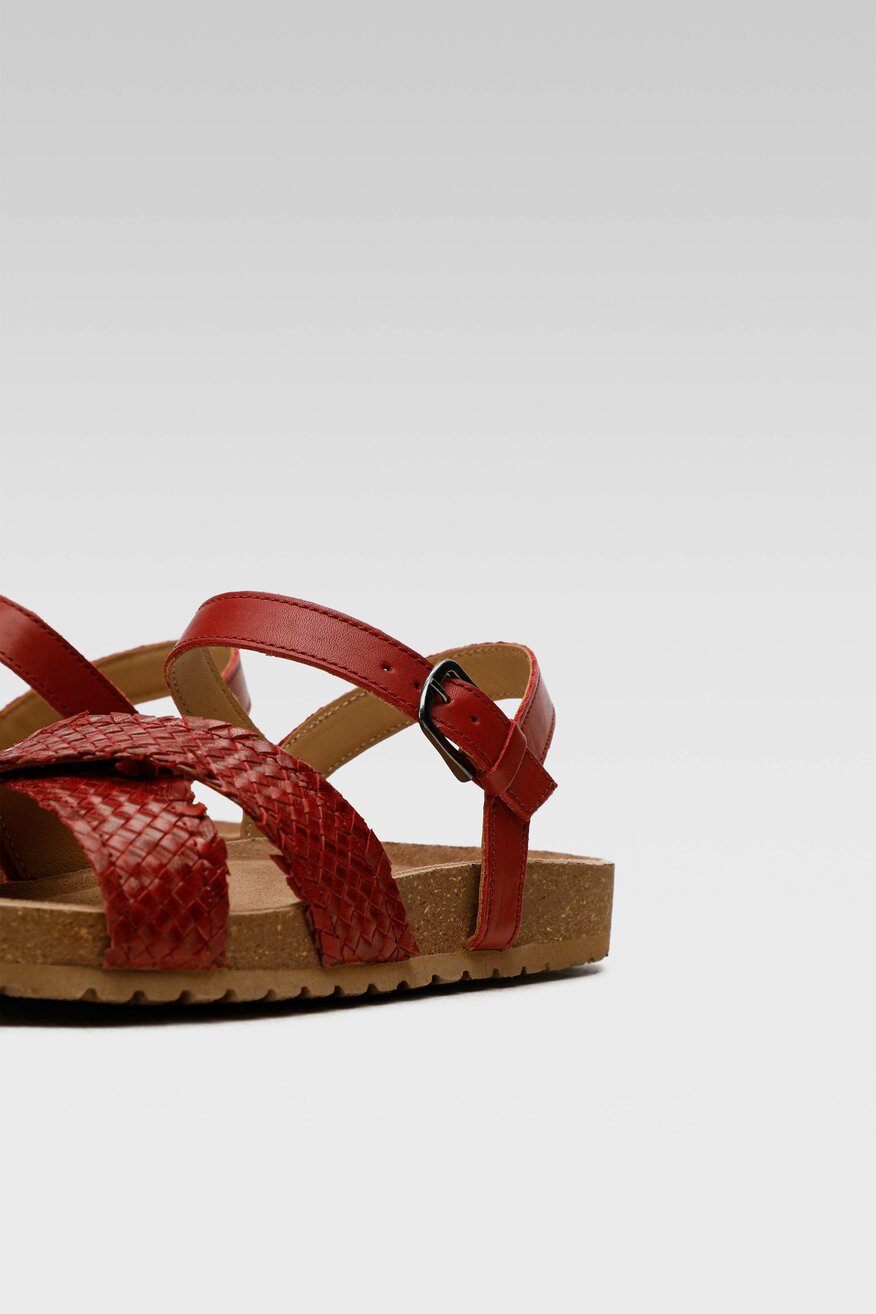 Sandały Lasocki WI12-MARIYO-01 Czerwony