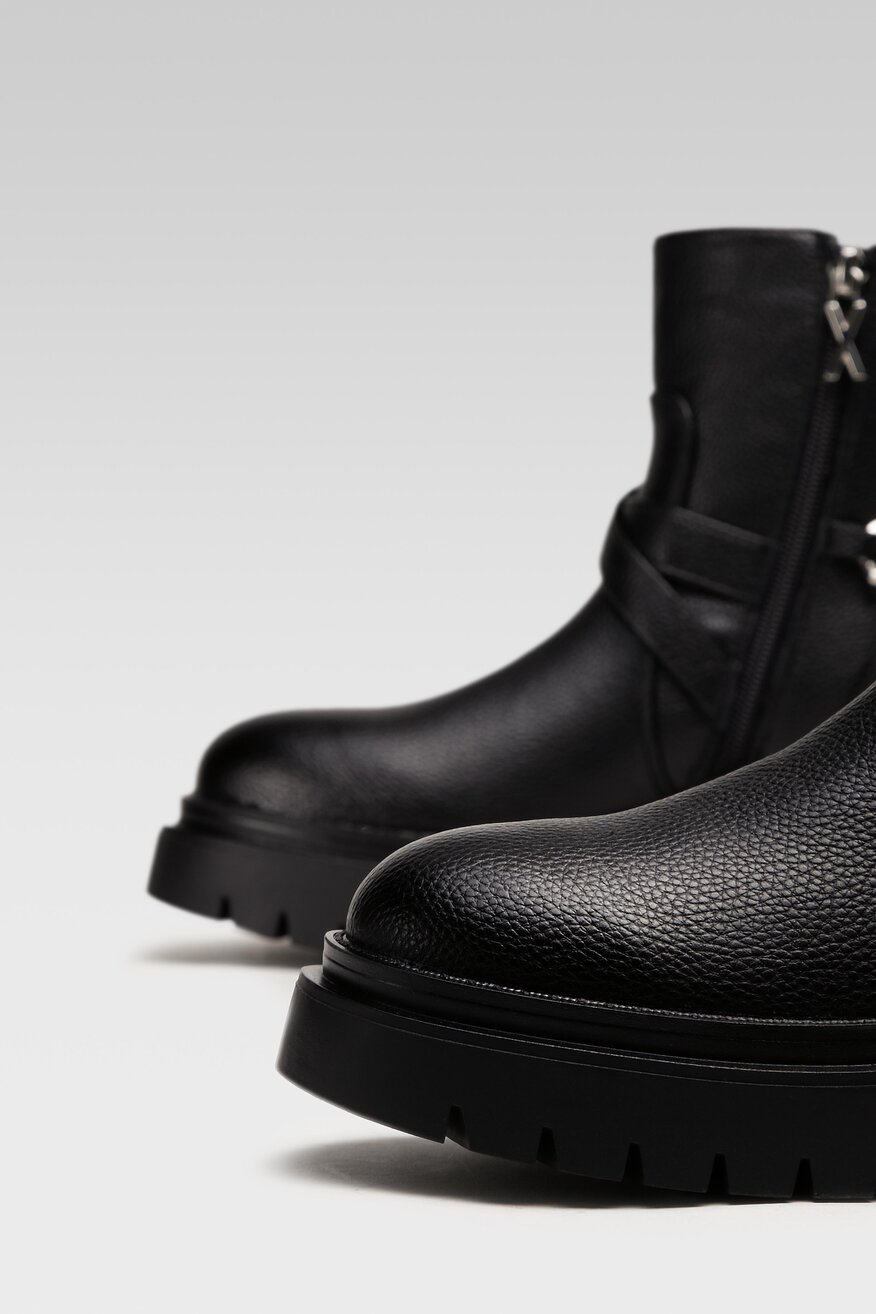 Botki DeeZee H13116-2 Czarny