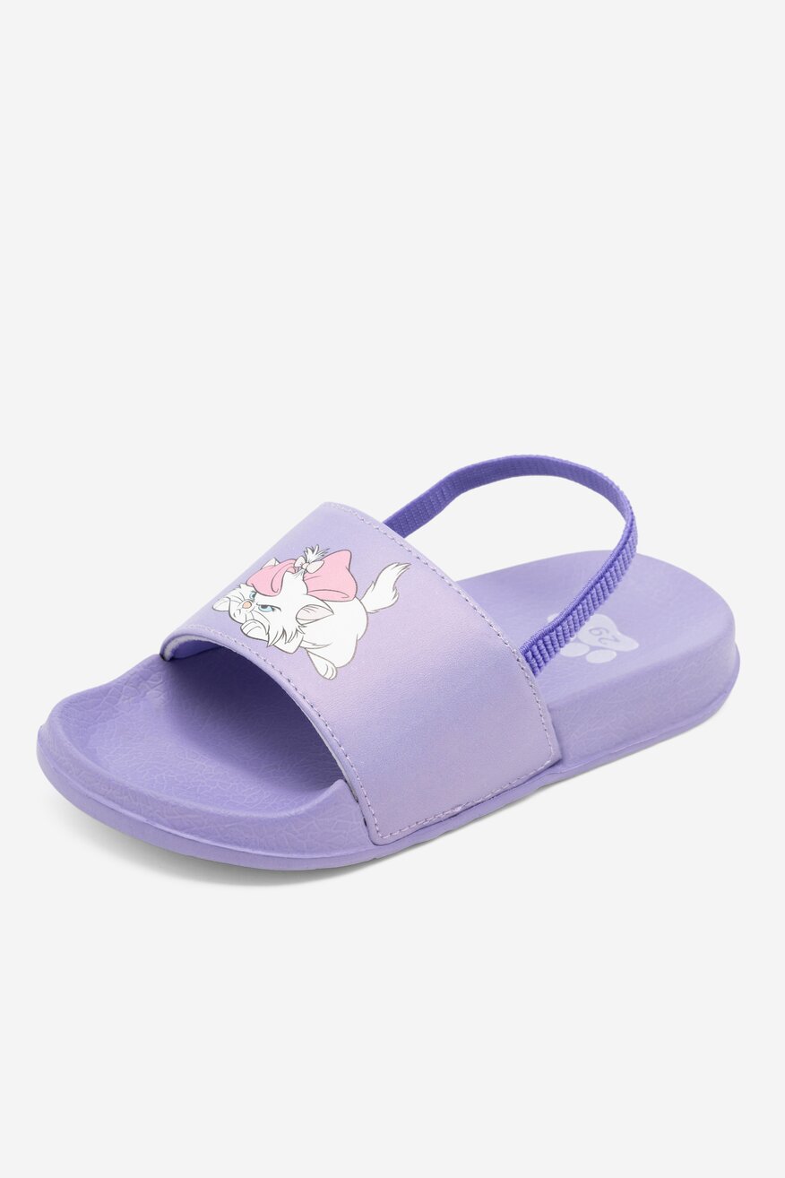 Klapki basenowe Disney Classics SS23-085DCLSA-A Fioletowy