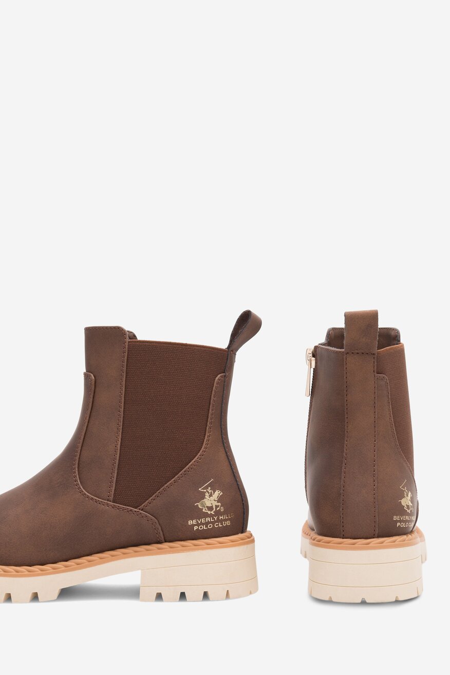 Botki Beverly Hills Polo Club CS6135-03 Brązowy