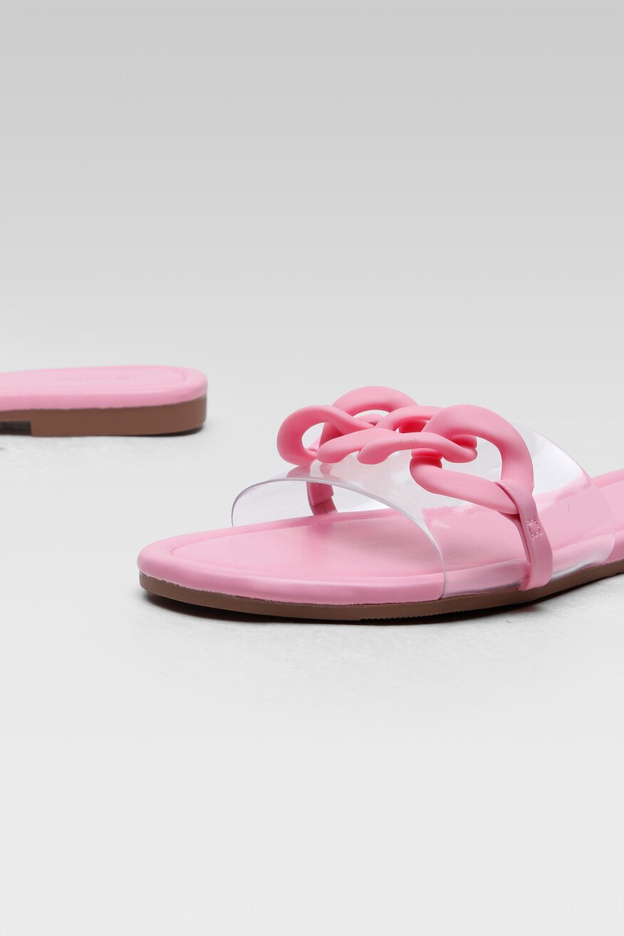 Klapki DeeZee LS5712-03 Różowy