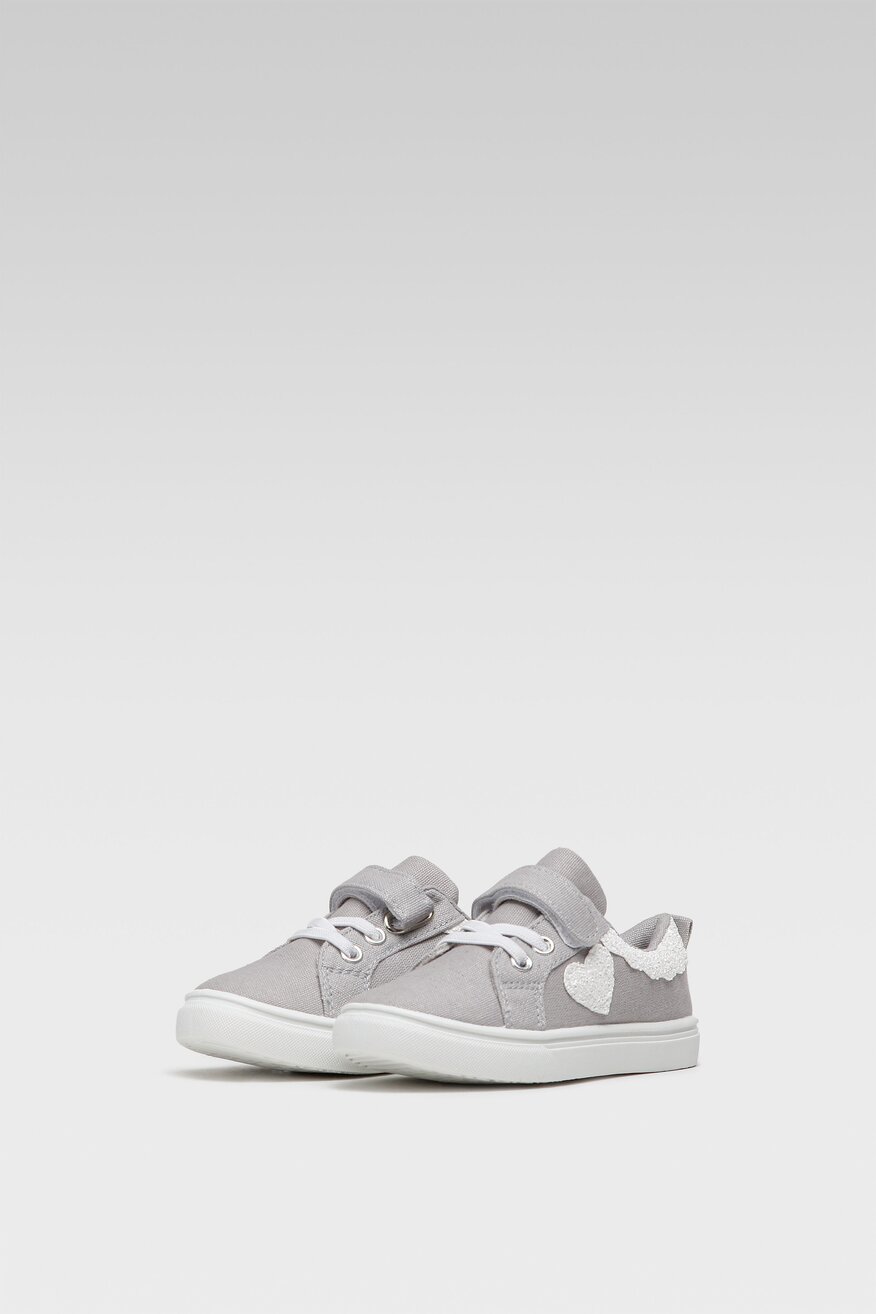 Trampki Nelli Blu CF21183B Srebrny