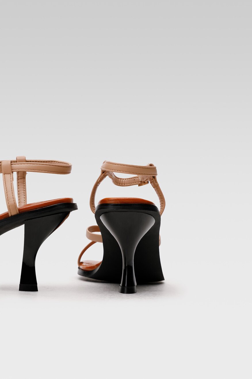 Sandały Jenny Fairy LS5370-01B Beżowy ciemny