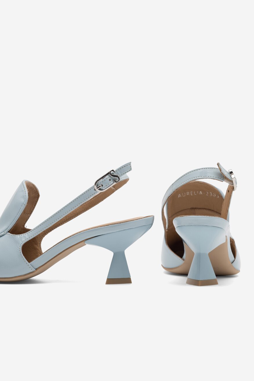 Czółenka SIMPLE AURELIA-2303 Niebieski