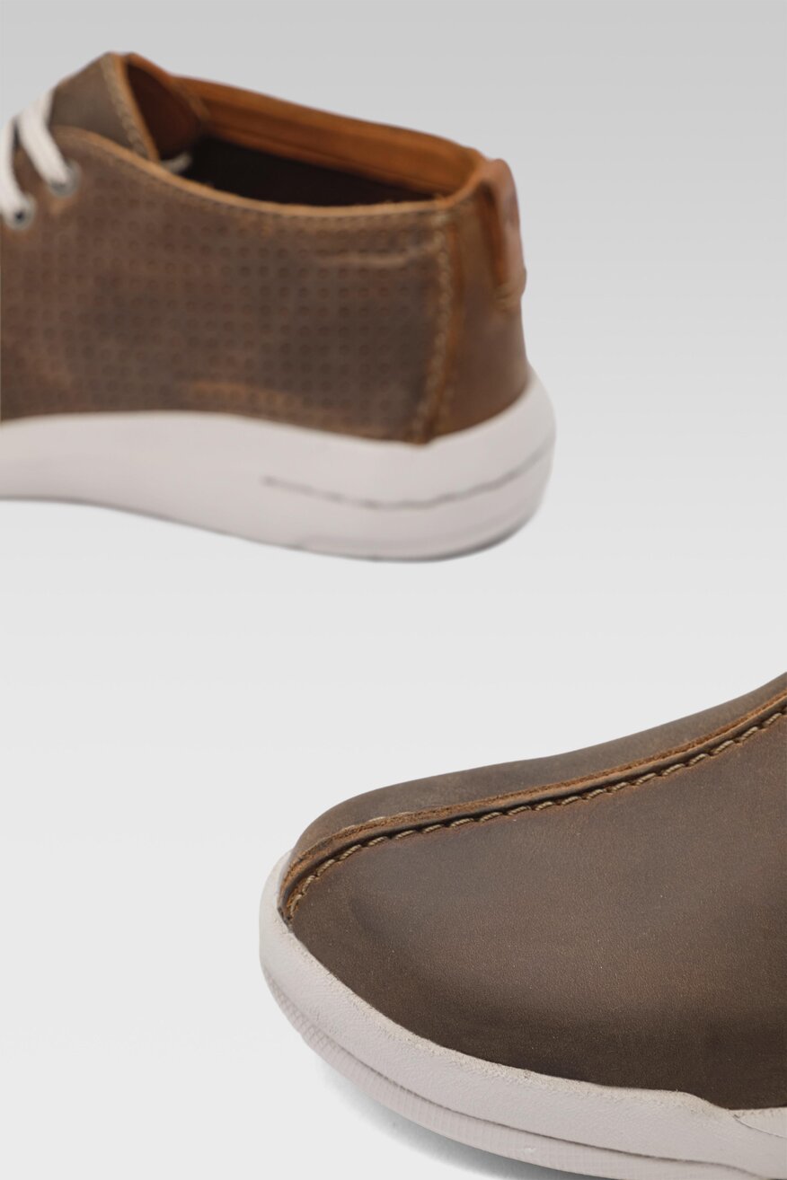 Półbuty Clarks 26165156 Brązowy