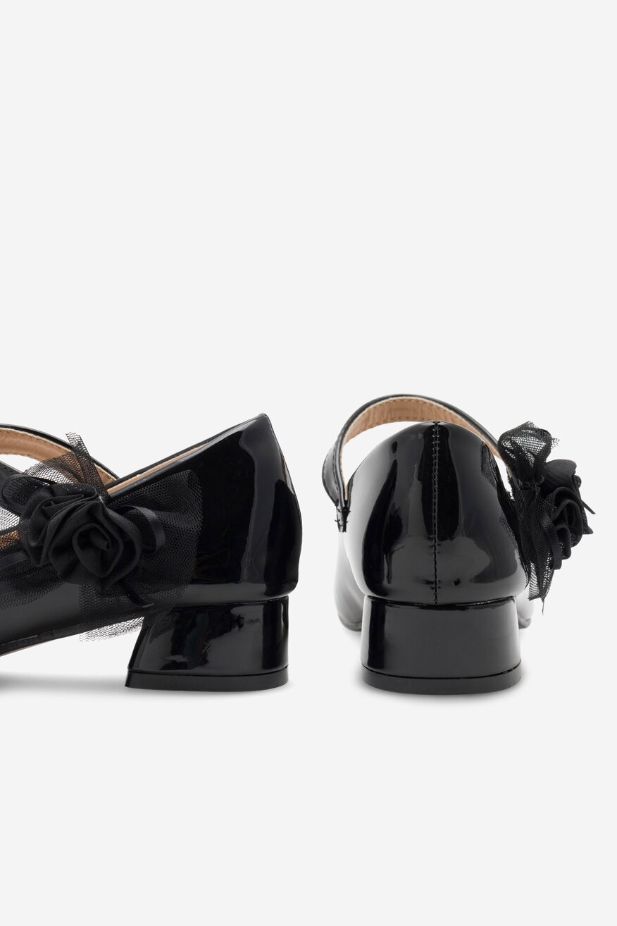 Baleriny Nelli Blu CM220624-2 Czarny