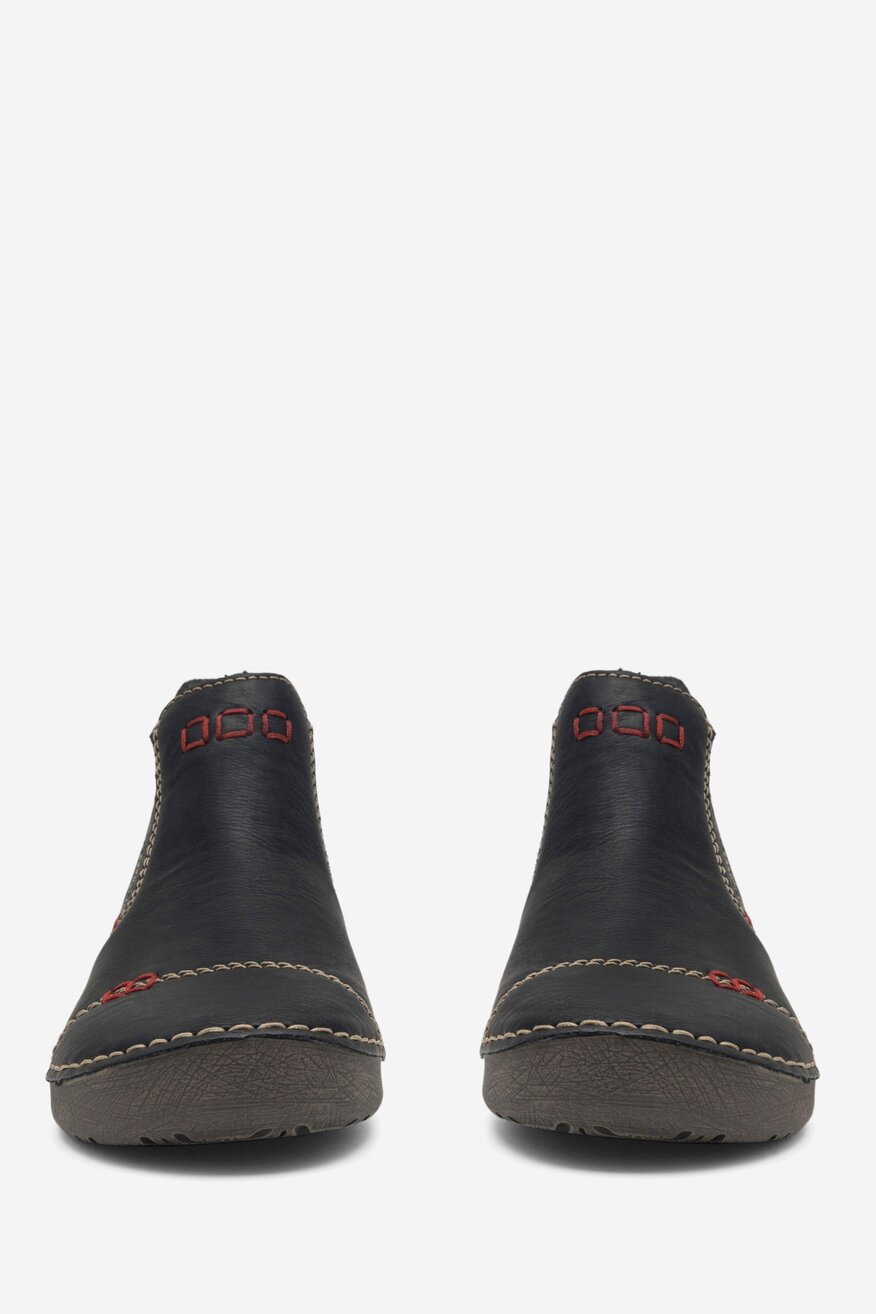 Botki Rieker 52590-01 Czarny