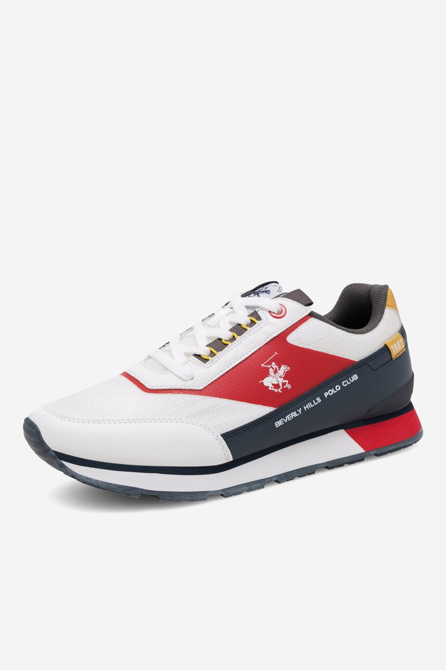 Sneakers Beverly Hills Polo Club BANNED-01 Biały