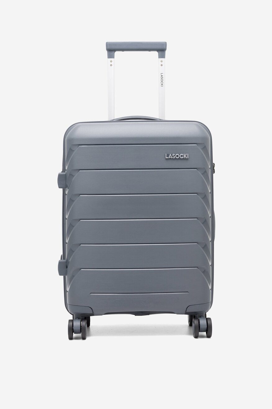 Walizka Lasocki WAL-S-07GREY-04 Szary