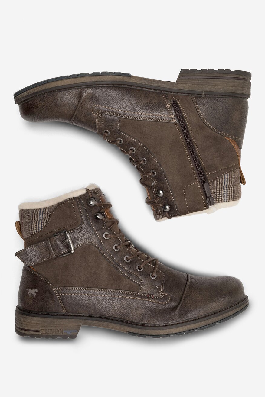 Trzewiki Mustang 4157-605 BIG Brązowy ciemny
