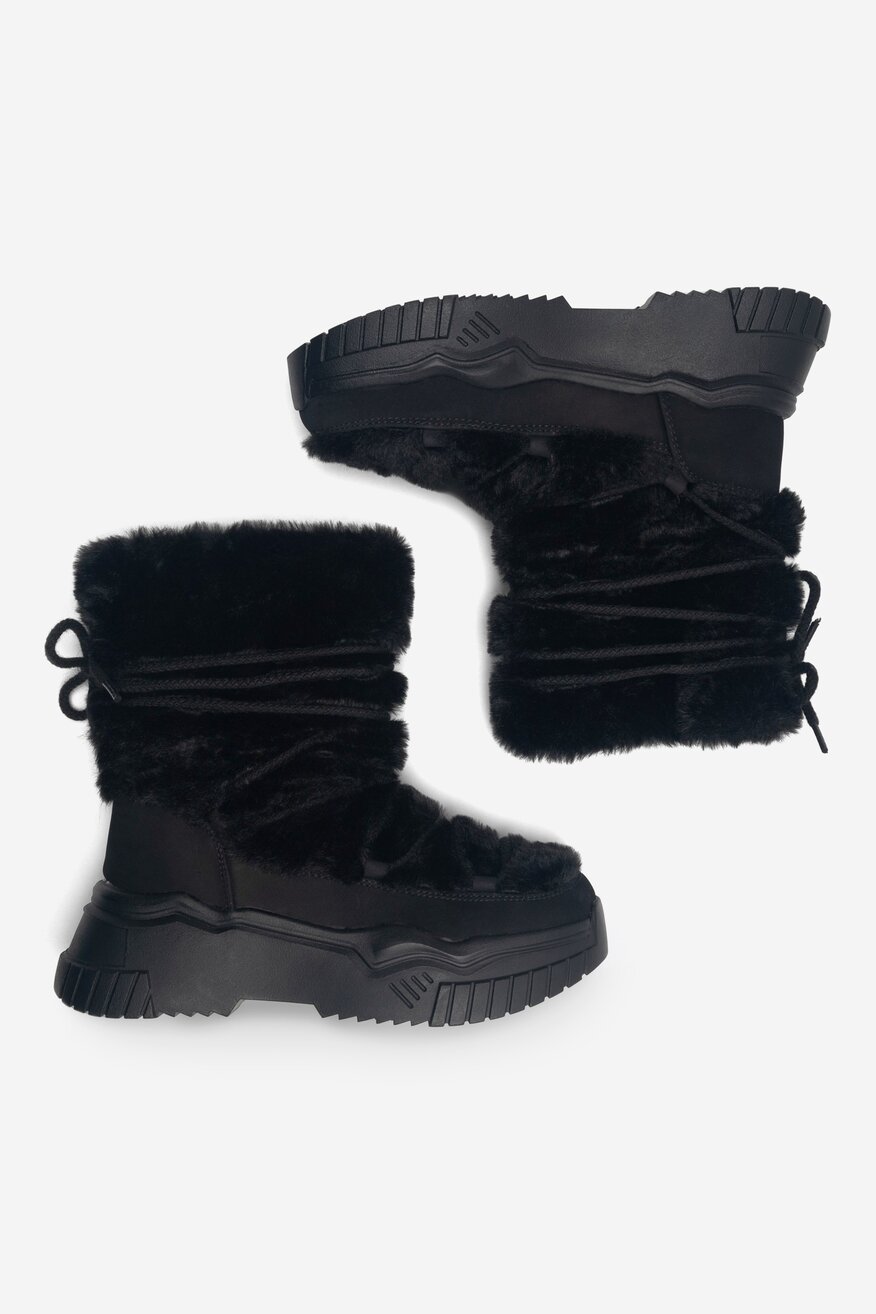 Botki DeeZee NELA WS6009-01 Czarny