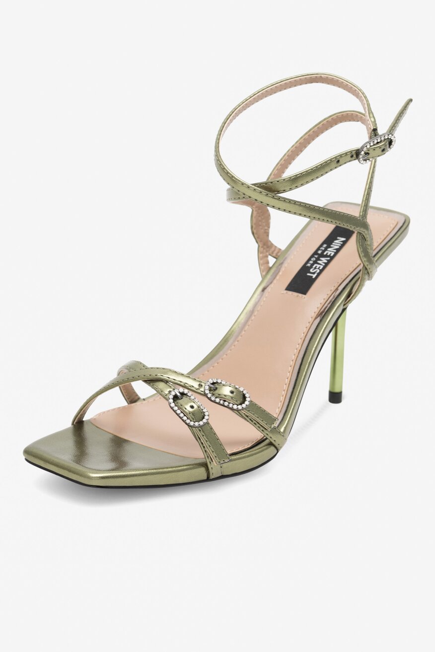 Sandały NINE WEST FARAZA ZL23014CC Zielony