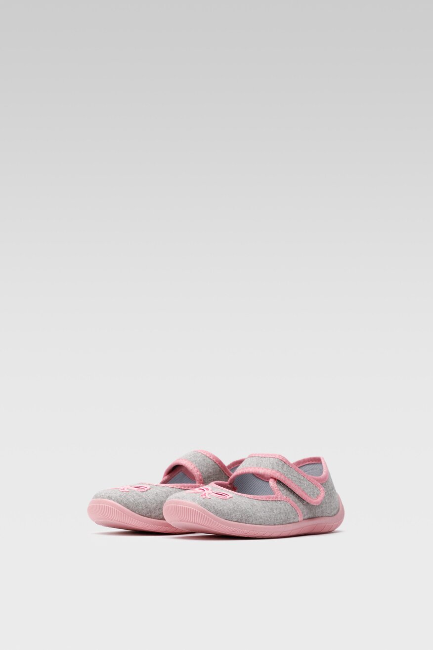 Kapcie Nelli Blu 009A/009B Szary jasny