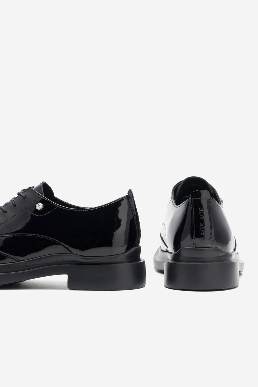 Półbuty RAGE AGE RON-13 P MI08 Czarny