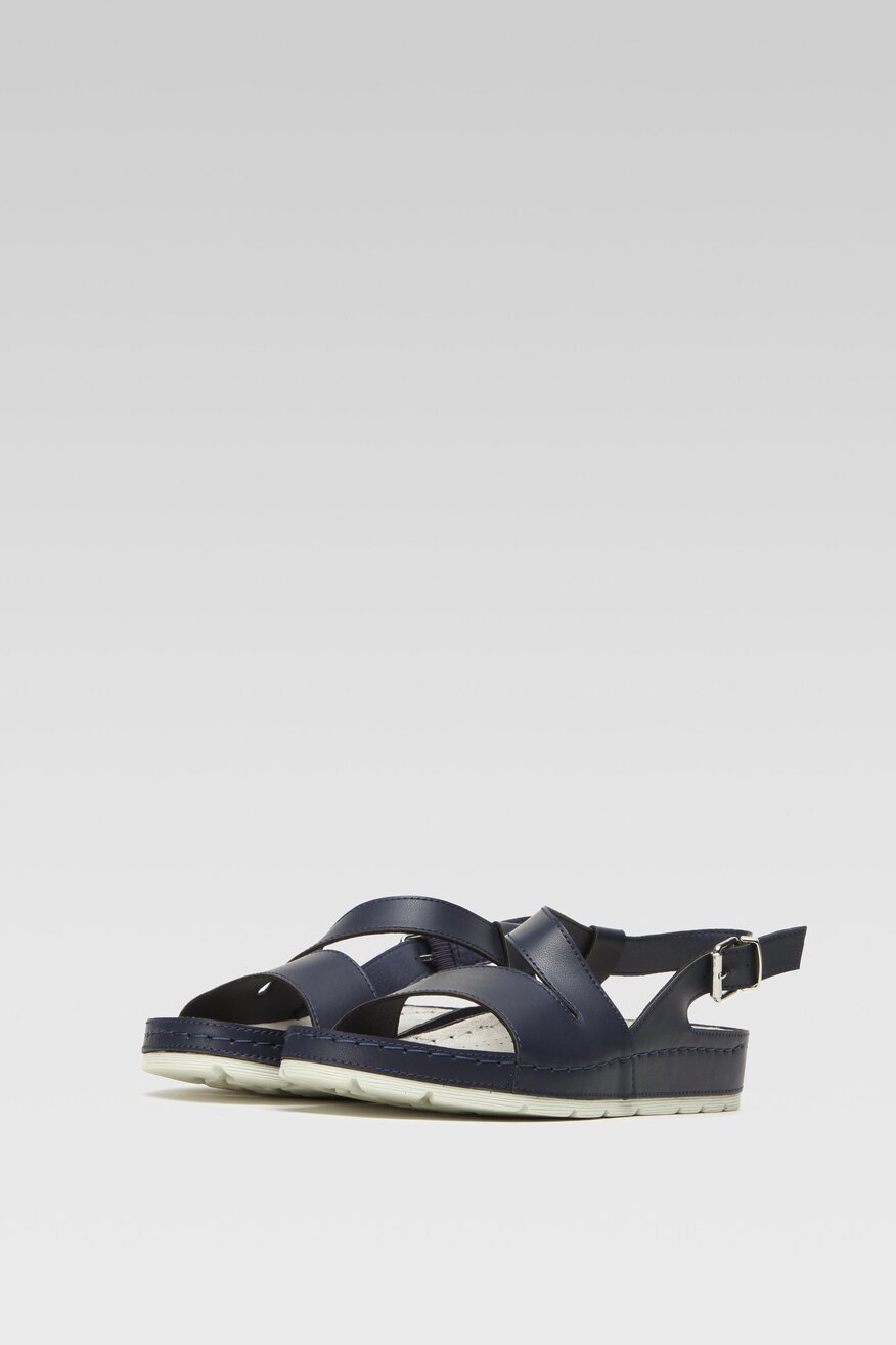 Sandały Clara Barson EDITTA WS121-02 Granatowy