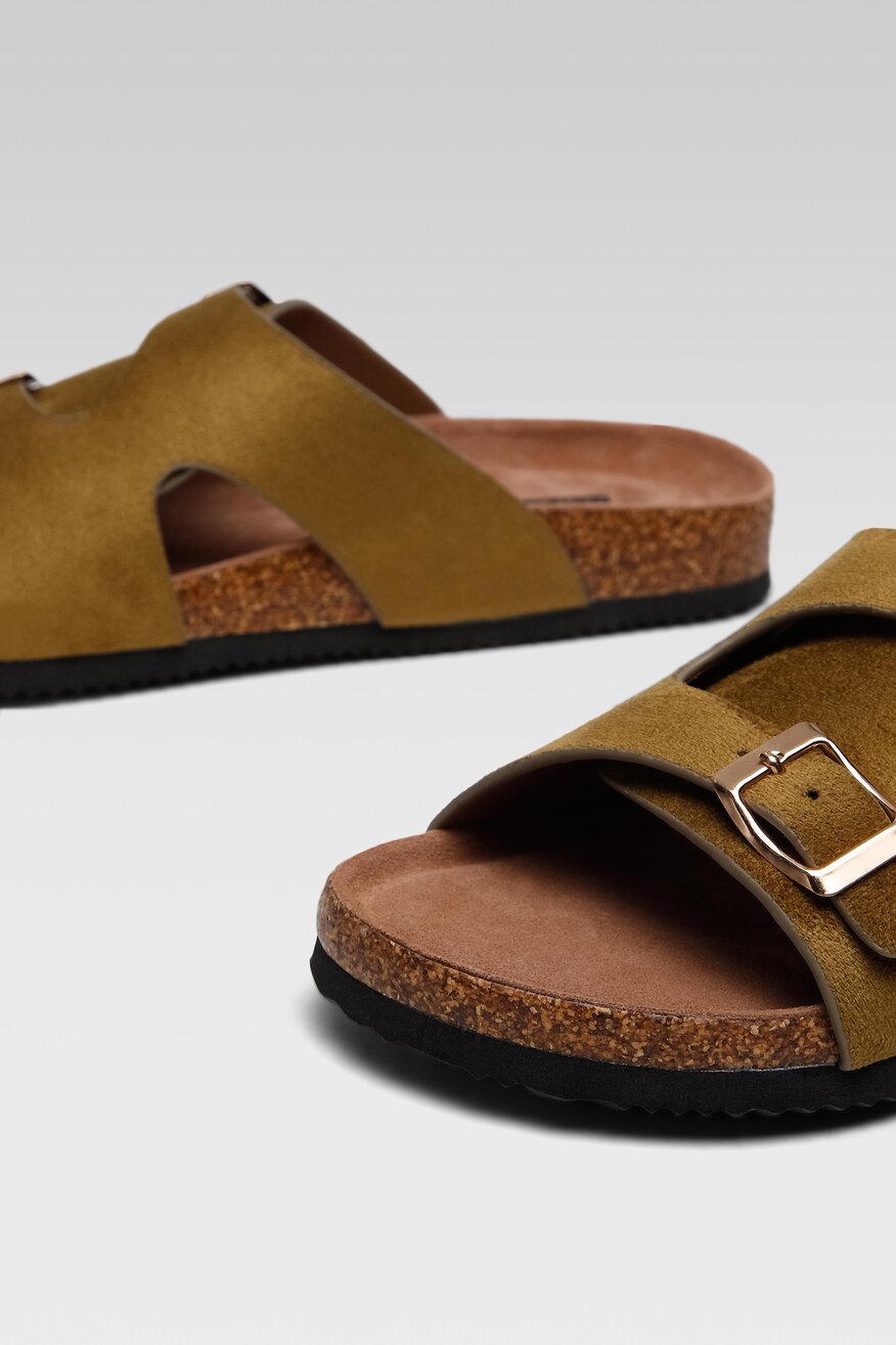 Klapki Go Soft AGK21121 Khaki