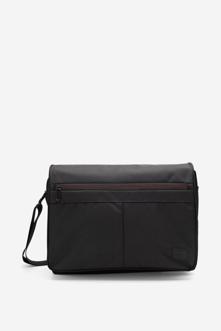 Torba męska Lanetti BMM-S-012-10-09 Czarny