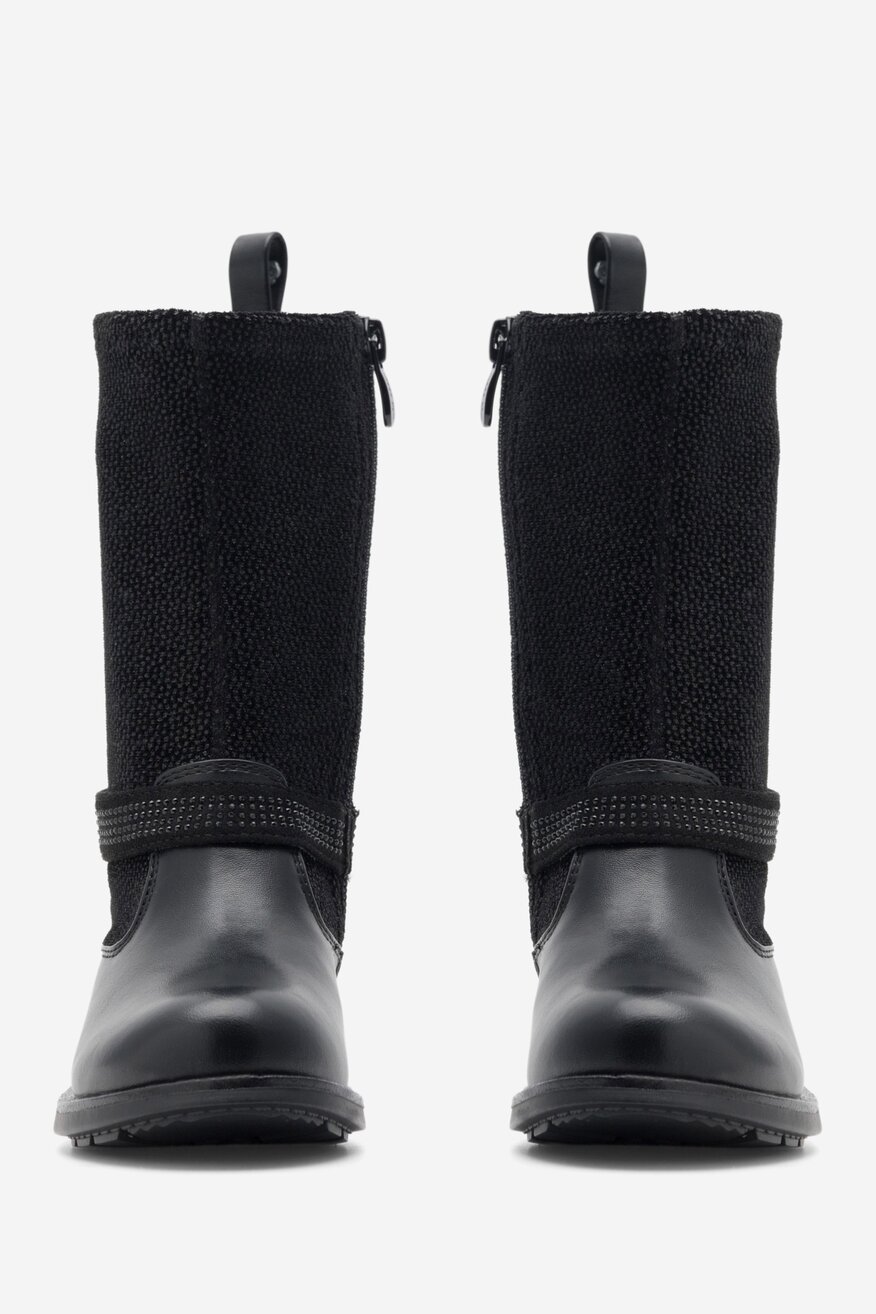 Kozaki Nelli Blu CS22AWBL4189 Czarny