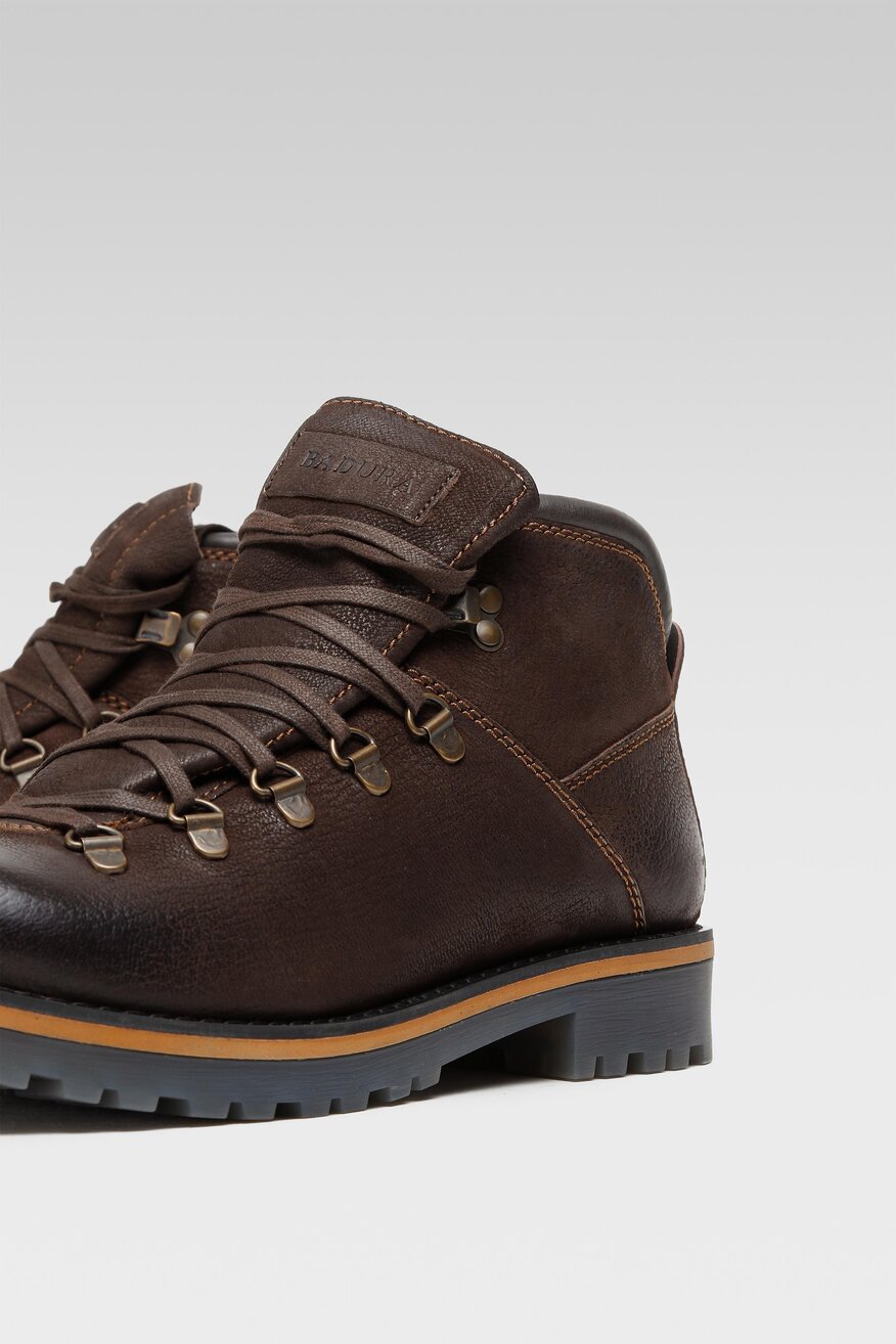 Trzewiki Badura MI08-BOWER-04 Brązowy
