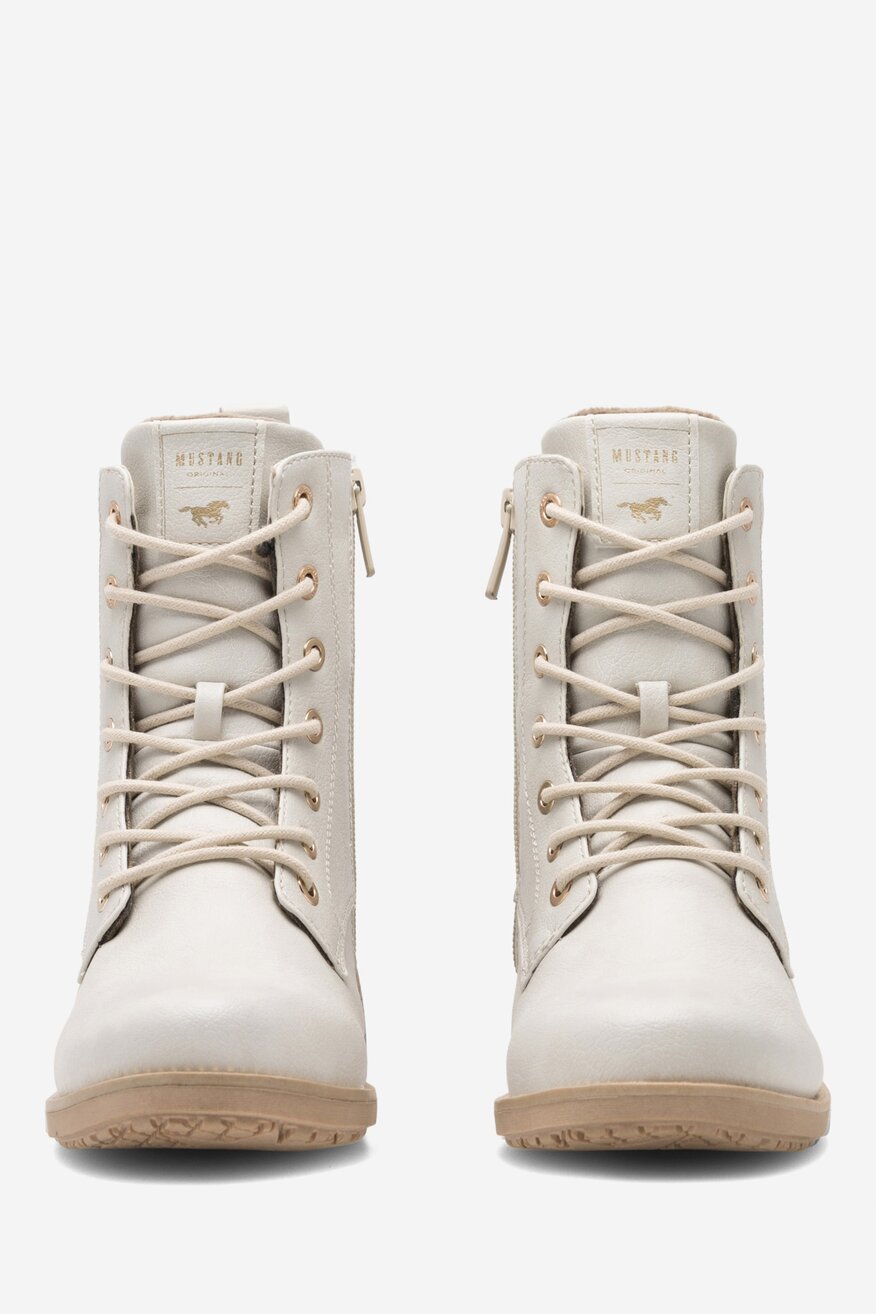 Trzewiki Mustang 1402-502 Biały